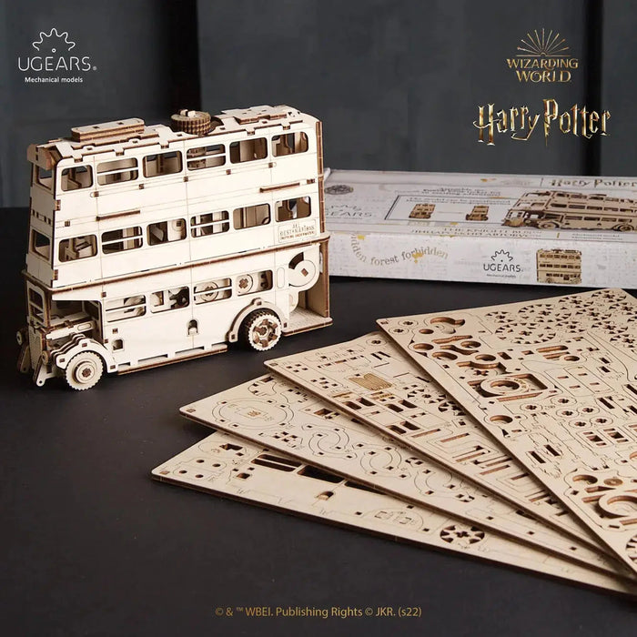 Harry Potter™ Knight Bus™ 3D Wood Model Kit UGEARS - for just $59.99! 