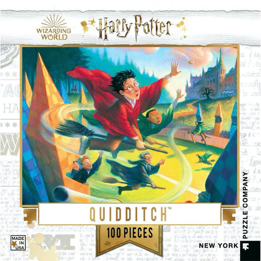 Harry Potter Quidditch 100 Piece Mini Jigsaw Puzzle NYPC - for just $11.99! 