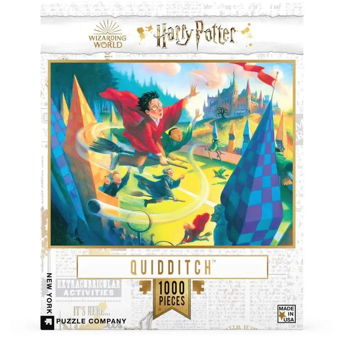 Harry Potter Quidditch 1000 Piece Jigsaw Puzzle NYPC - for just $28.99! 