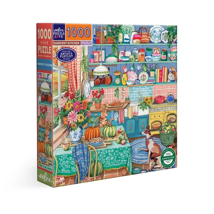 Harvest Kitchen 1000 Piece Jigsaw Puzzle eeBoo - for just $26.99! 