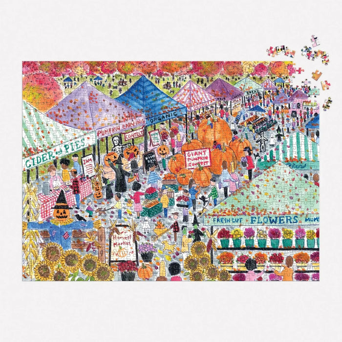Harvest Market 1000 Piece Jigsaw Puzzle Galison - for just $19.99! 