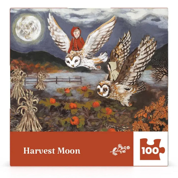 Harvest Moon by Loré Pemberton 100 Piece Mini Jigsaw Puzzle NYPC - for just $14.99! 