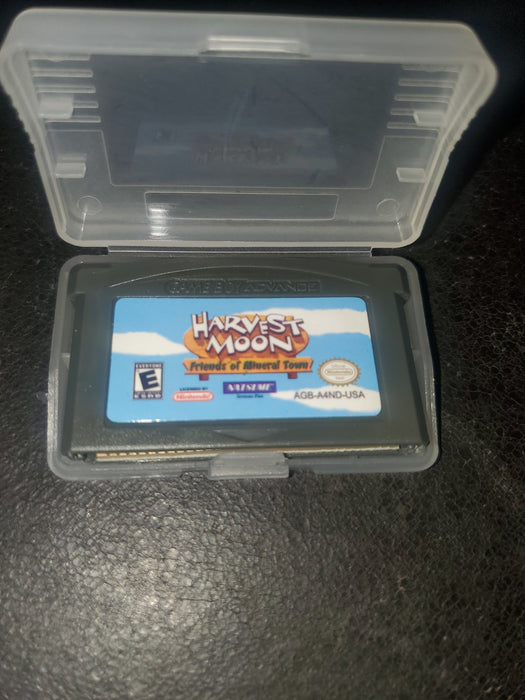 Harvest Moon Friends of Mineral Town GBA Video Game Boy Advance 2003 - for just $12.50! 
