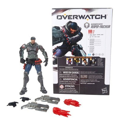 Hasbro - Overwatch Ultimates 6 Inch Action Figure | Blackwatch Reyes - Gray - for just $13.99! 