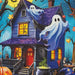 Haunted Halloween Party 1000 Piece Jigsaw Puzzle Springbok - for just $19.99! 