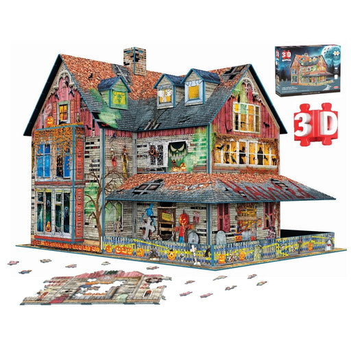 Haunted House 1100 Piece 3D Jigsaw Puzzle Eurographics - for just $44.99! 