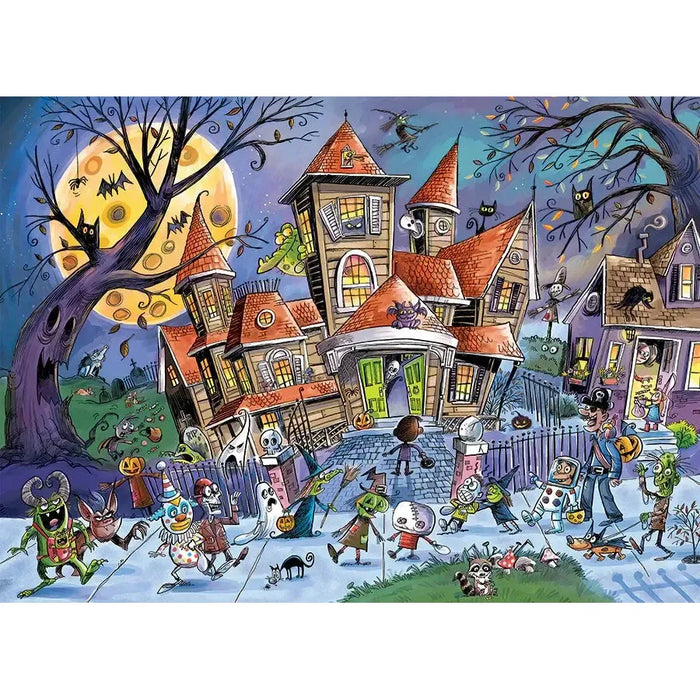 Haunted House 350 Piece Family Jigsaw Puzzle Cobble Hill - for just $17.99! 