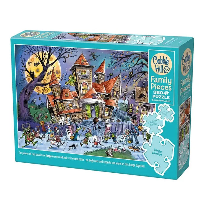 Haunted House 350 Piece Family Jigsaw Puzzle Cobble Hill - for just $17.99! 