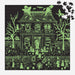 Haunted House 500 Piece Glow in the Dark Jigsaw Puzzle Galison - for just $17.99! 