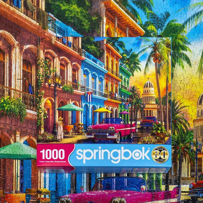 Havana Sunset 1000 Piece Jigsaw Puzzle Springbok - for just $19.99! 