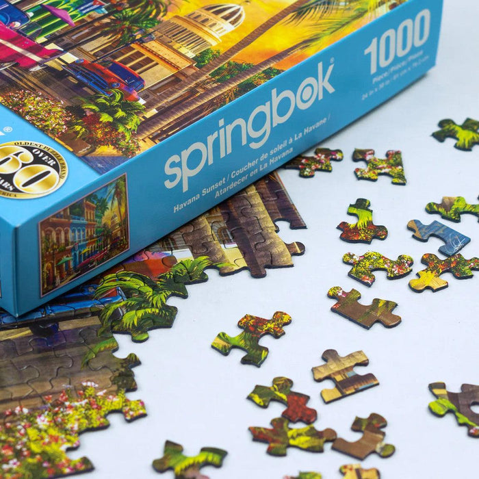 Havana Sunset 1000 Piece Jigsaw Puzzle Springbok - for just $19.99! 
