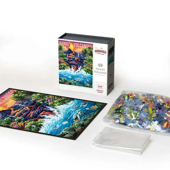 Hawaii Volcanoes National Park 210 Piece Jigsaw Puzzle Boardwalk - for just $11.99! 