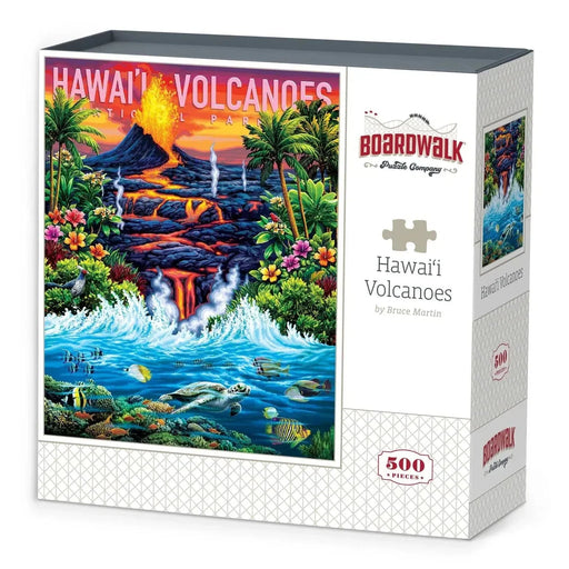 Hawai'i Volcanoes National Park 500 Piece Jigsaw Puzzle Boardwalk - for just $21.99! 