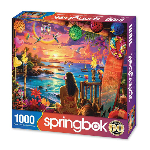 Hawaiian Oasis 1000 Piece Jigsaw Puzzle Springbok - for just $19.99! 