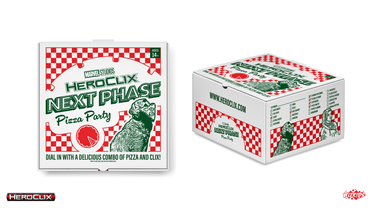 HeroClix: Marvel Studios Next Phase Pizza Party (Hawkeye) - for just $29.99! 