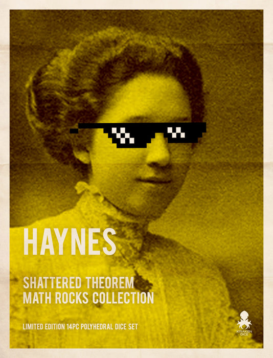 Kraken Dice -Shattered Theorem 14 pc Limited Edition Polyhedral Dice Set - for just $24.99! 