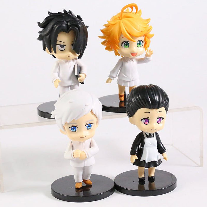 The Promised Neverland PVC Toys 4 Piece Set (Lego-Compatible Minifigures) - Just $19.99! Shop now at Retro Gaming of Denver