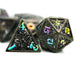 Hollow Metal 7 Pieces Polyhedral Snowflake Theme Dice Set - for just $49.99! 