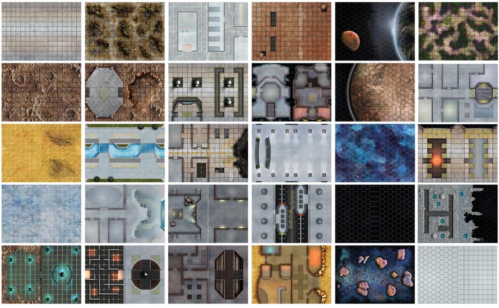 Big Book of Sci-Fi Battle Mats - for just $26.99! 