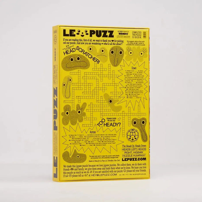 Heads 500 Piece Jigsaw Puzzle Le Puzz - for just $39.99! 