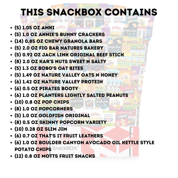 HEALTHY Office Variety Catering Care Package (135 Snacks) | By SnackBOX - for just $134.99! 