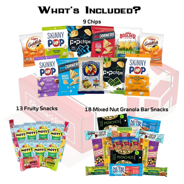 Healthy Snacks Assortment Care Package (40 Snacks) - for just $46.99! 