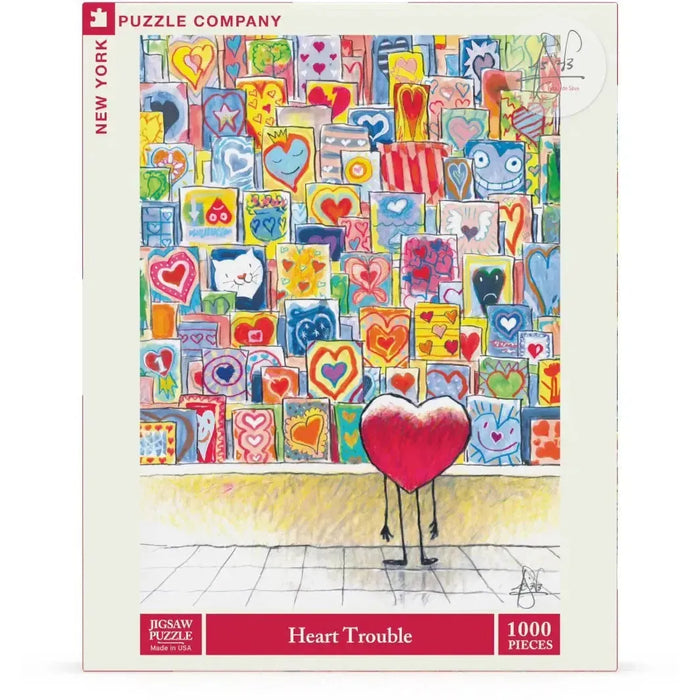 Heart Trouble 1000 Piece Jigsaw Puzzle NYPC - for just $28.99! 
