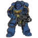 Foam Brain Mystery Loot: 40K Enamel Pins - Ultramarines vs Tyranids - for just $11.99! 