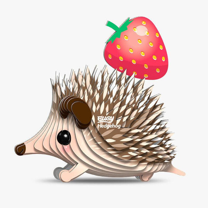 Hedgehog 3D Cardboard Model Kit Eugy - for just $11.99! 