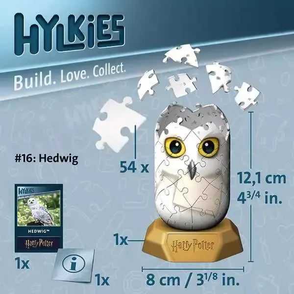 Hedwig Hylkies 54 Piece 3D Jigsaw Puzzle Ravensburger - for just $14.99! 