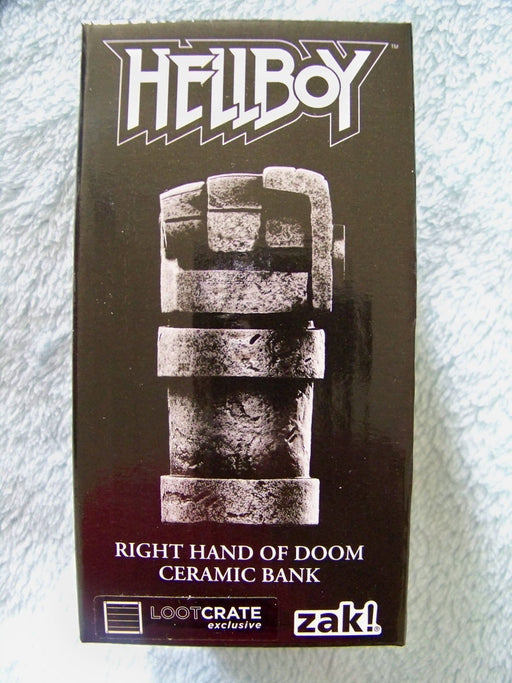 Hellboy Right Hand of Doom Ceramic Coin Bank Loot Crate August 2016 - for just $0! 
