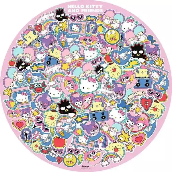 Hello Kitty & Friends 500 Piece Round Jigsaw Puzzle Ravensburger - for just $19.99! 