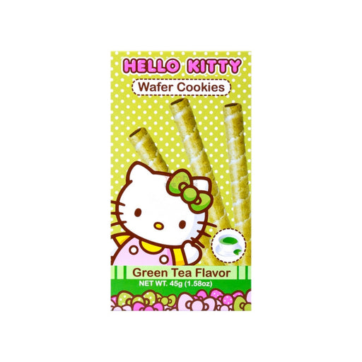 Hello Kitty Wafer Cookies Green Tea Flavor (Taiwan) - Just $3.49! Shop now at Retro Gaming of Denver