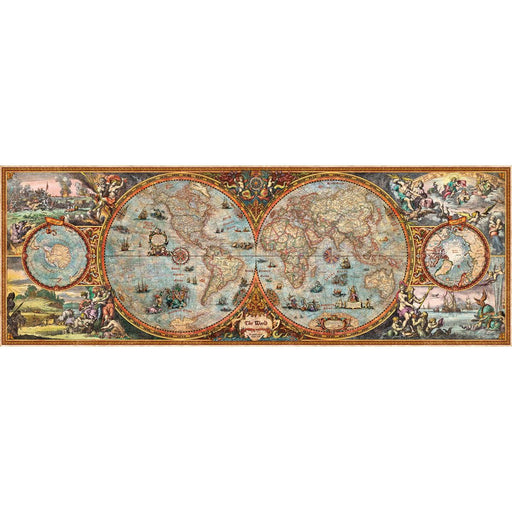 Hemisphere Map 6000 Piece Panoramic Jigsaw Puzzle Heye - for just $149.99! 