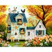 Henhouse Hideaway 500 Piece Jigsaw Puzzle in Shaped Box Springbok - for just $17.99! 