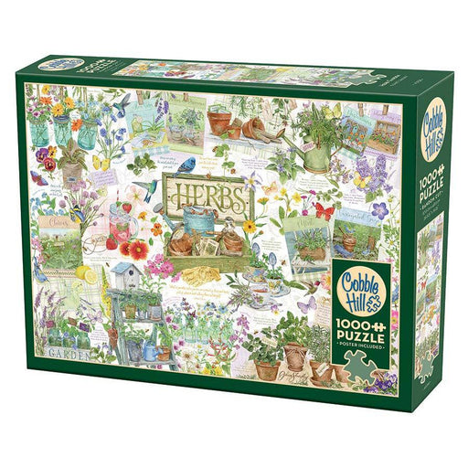 Herb Garden 1000 Piece Jigsaw Puzzle Cobble Hill - for just $19.99! 