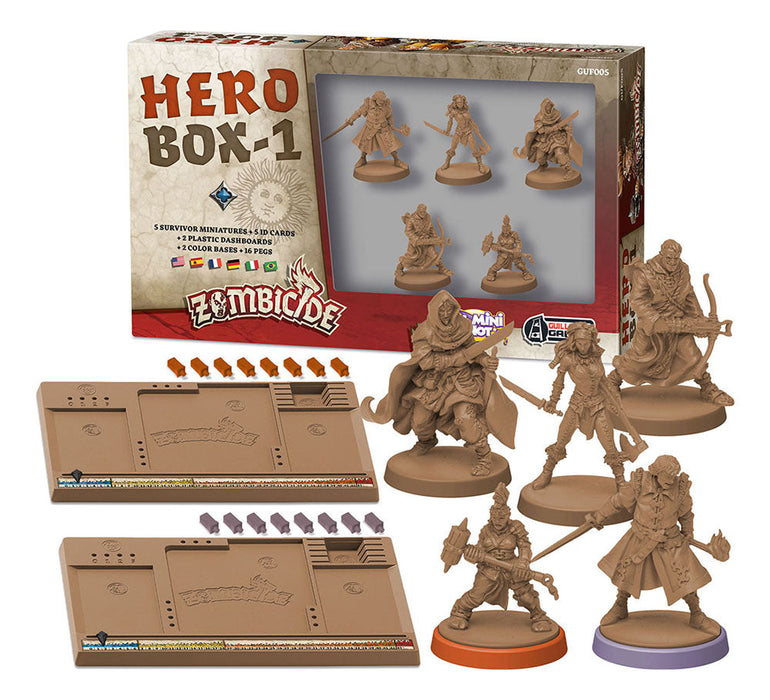 Zombicide Black Plague: Hero Box 1 Expansion - for just $24.99! 