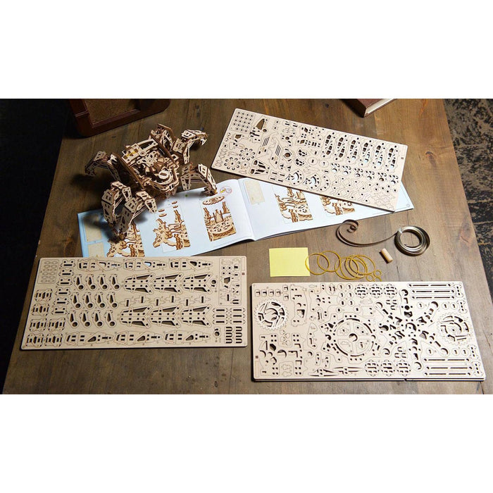 Hexapod Explorer 3D Wood Model Kit UGEARS - for just $56.99! 