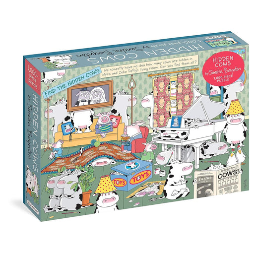 Hidden Cows 1000 Piece Jigsaw Puzzle Workman - for just $19.99! 