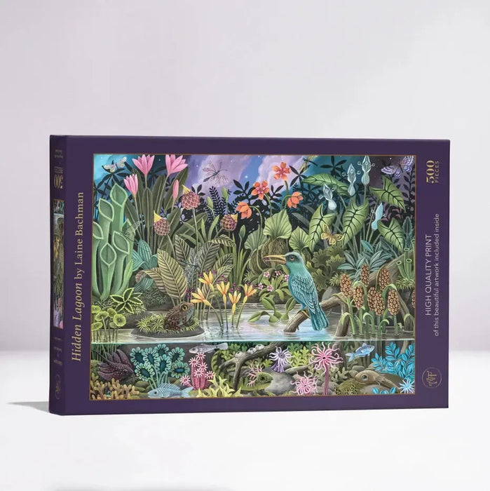 Hidden Lagoon 500 Piece Premium Jigsaw Puzzle Art & Fable - for just $27.99! 