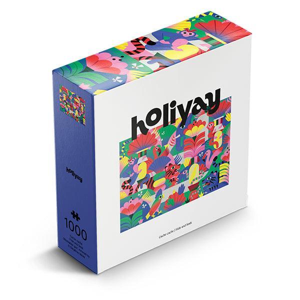 Hide & Seek 1000 Piece Jigsaw Puzzle Holiyay - for just $29.99! 