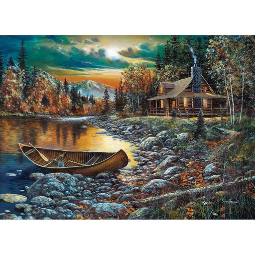 High Country Retreat 1000 Piece Jigsaw Puzzle Cobble Hill - for just $19.99! 