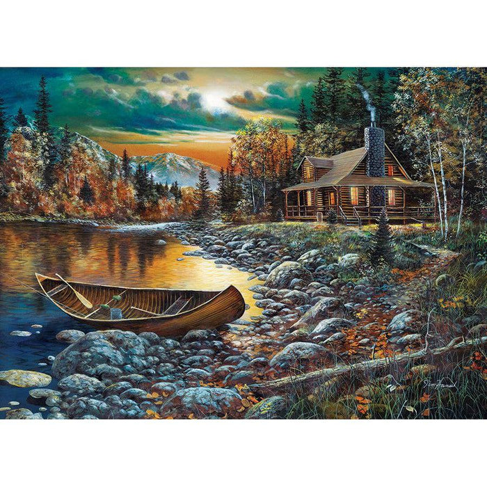 High Country Retreat 1000 Piece Jigsaw Puzzle Cobble Hill - for just $19.99! 