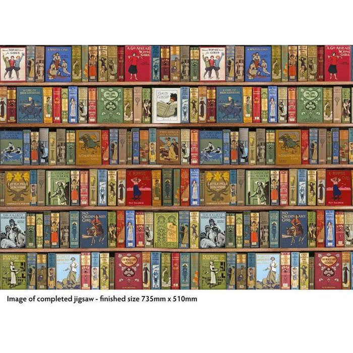 High Jinks Bookshelves 1000 Piece Jigsaw Puzzle Flame Tree - for just $19.99! 