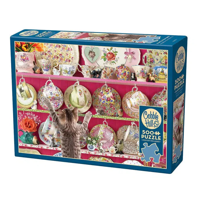 High Tea High Jinks 500 Piece Jigsaw Puzzle Cobble Hill - for just $17.99! 