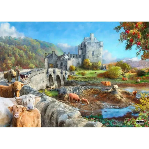 Highland Morning 1000 Piece Jigsaw Puzzle HOP - for just $24.99! 