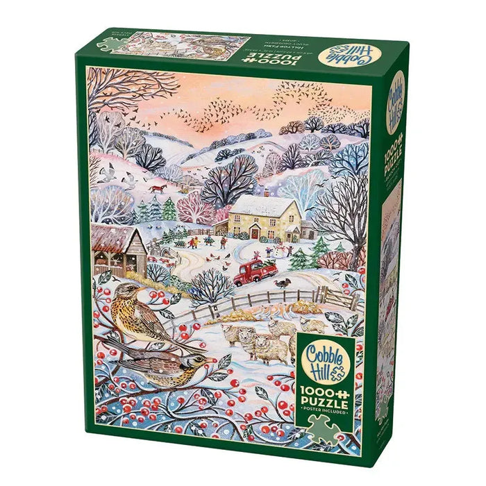 Hilltop Farm 1000 Piece Jigsaw Puzzle Cobble Hill - for just $19.99! 