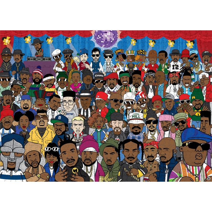 Hip Hop 1000 Piece Jigsaw Puzzle Dokument - for just $24.99! 