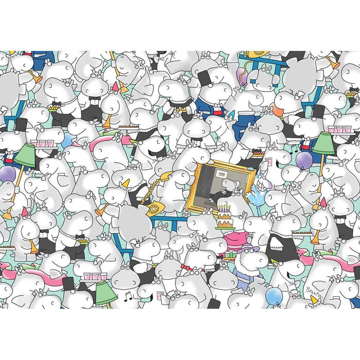 Hippos Go Berserk! By Sandra Boynton 1000 Piece Jigsaw Puzzle S&S - for just $19.99! 