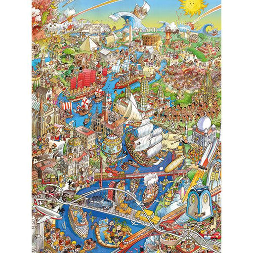 History River 1500 Piece Jigsaw Puzzle Heye - for just $39.99! 